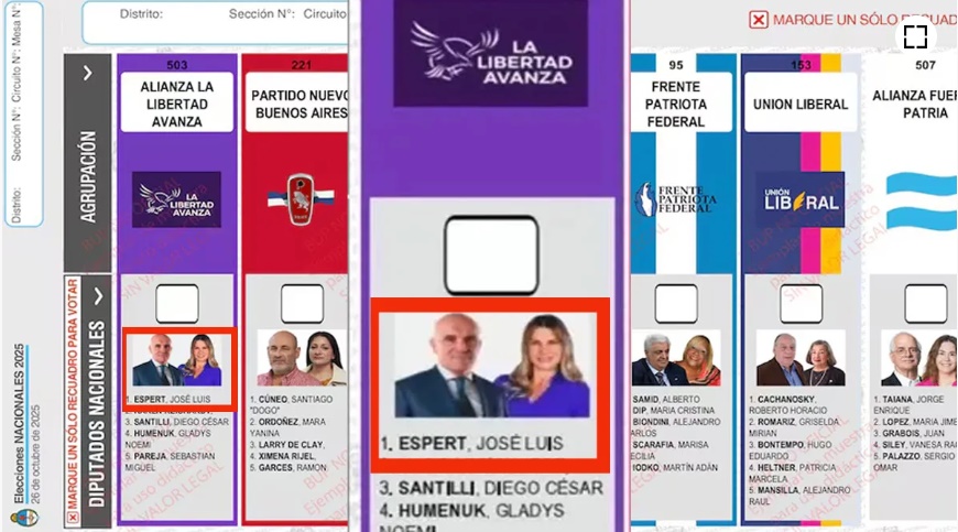 La Cámara Electoral rechazó la reimpresión de boletas en Buenos Aires y la foto de Espert se mantiene