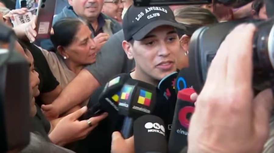 Thiago Medina recibió el alta médica tras 28 días internado