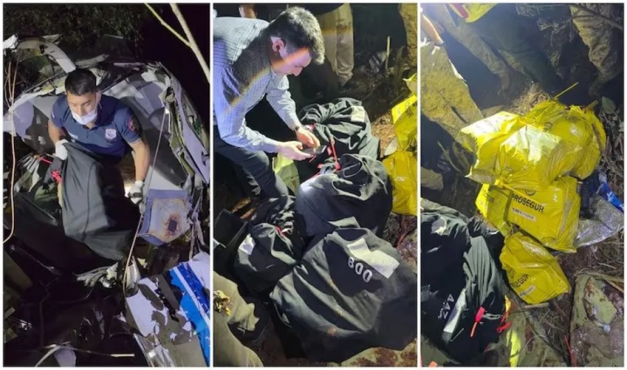 Paraguay: se estrelló una avioneta de caudales y vecinos lo saquearon