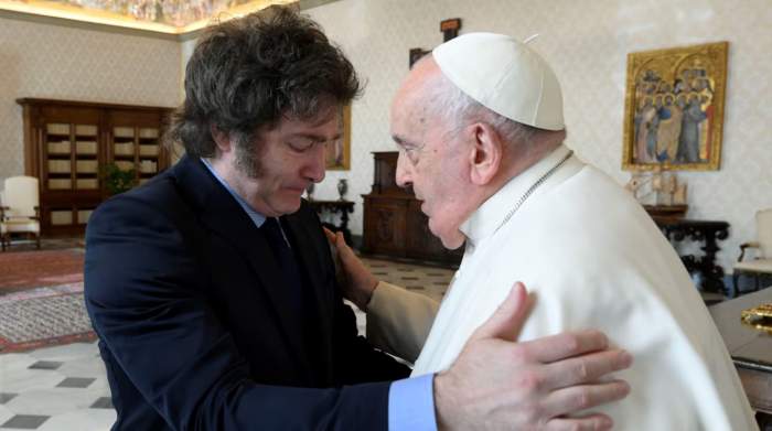 Milei viajará el jueves al Vaticano para el funeral del papa Francisco