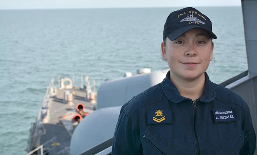 Una correntina mar adentro: ingresó a la Armada Argentina y es mecánica de radares