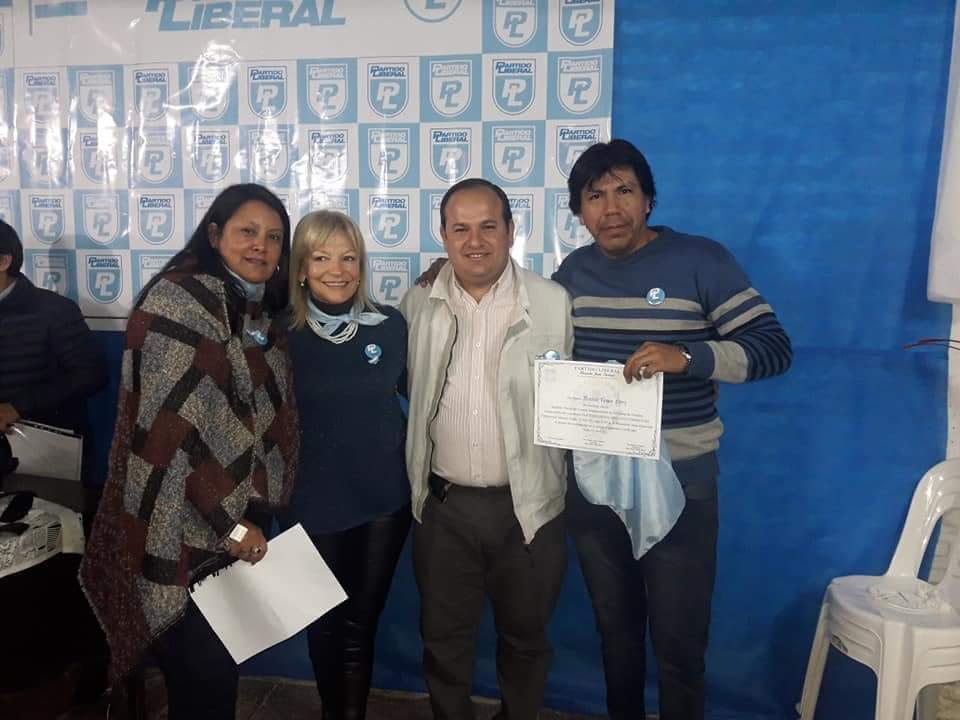 Asumieron las nuevas autoridades del Comité Departamental del partido Liberal