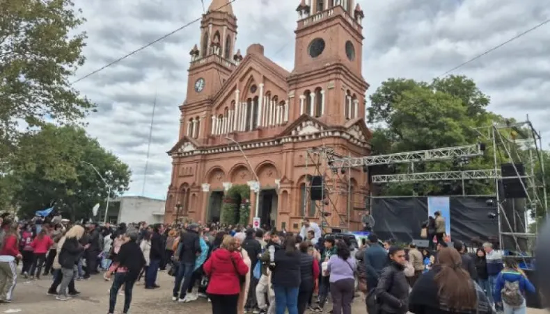 Peregrinos de la esperanza se encomendaron a Santa Rita