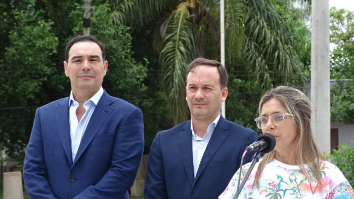 Valdés anunció el inicio de la tercera etapa de obras en la Costanera de Goya
