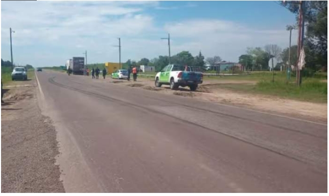 Esquina: camión atropelló y aplastó el pie a un menor de 12 años