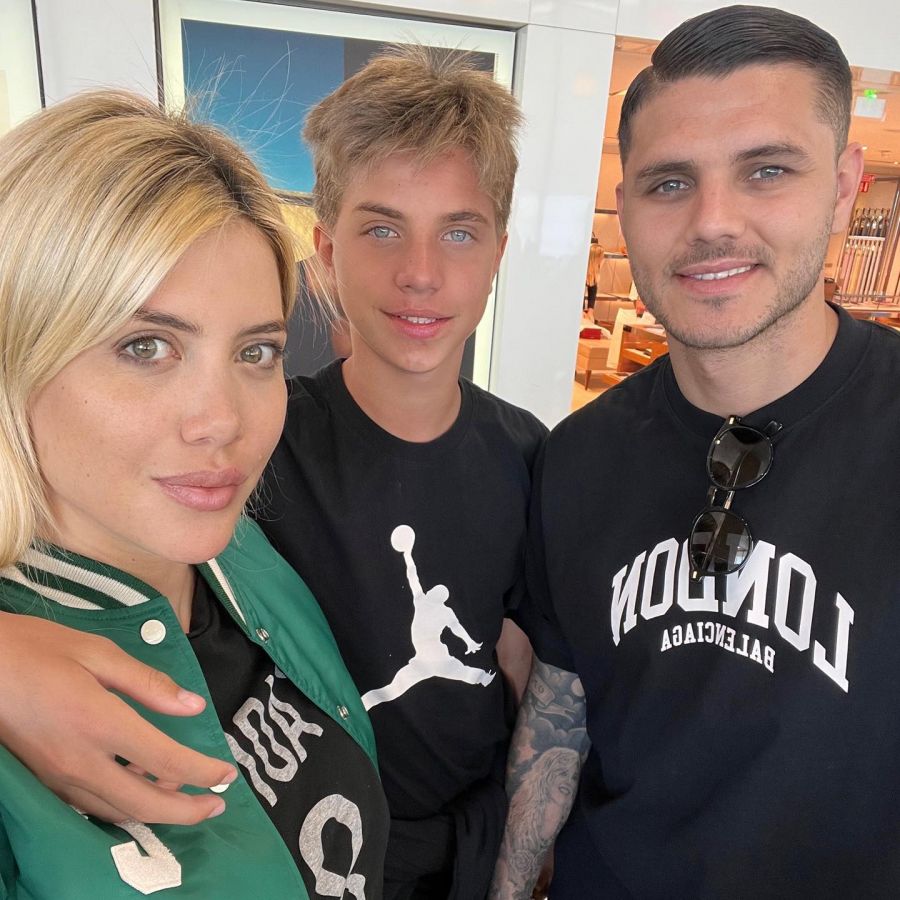 Todo mal?: El mensaje del hijo de Wanda Nara a L-Gante