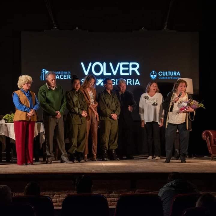 Esquina: presentaron la obra "Volver sin gloria", un homenaje a los héroes de Malvinas