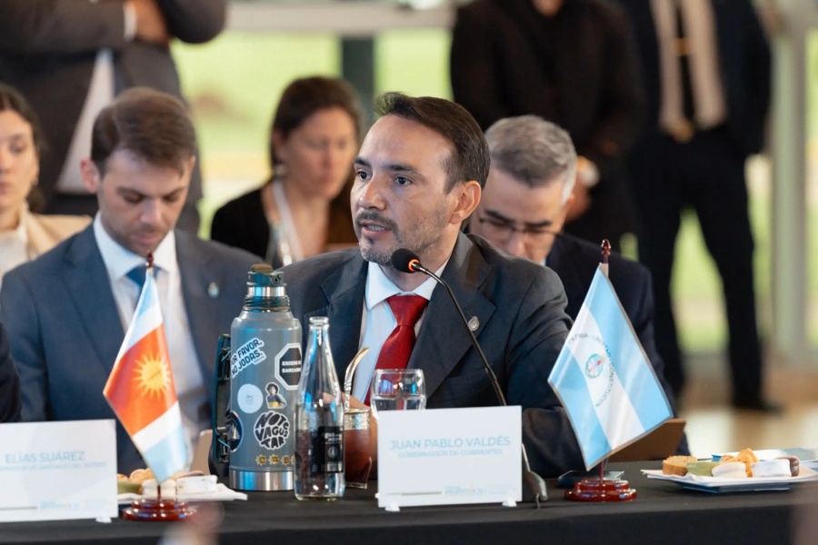 Valdés planteó tarifas diferenciadas, más gas y mejoras en la hidrovía durante la Asamblea del Norte Grande