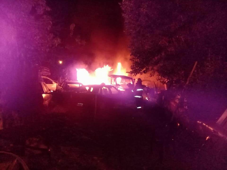 En La Cruz se incendió un depósito judicial