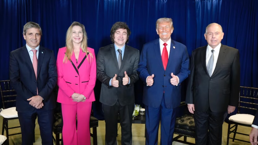 Donald Trump: “Milei tiene mi respaldo completo para la reelección”