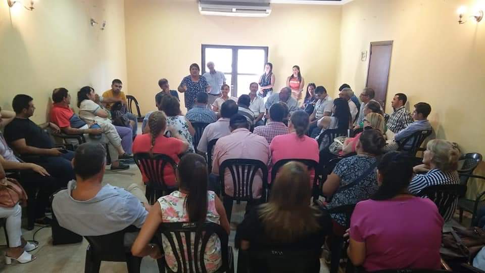 Mancini encabezó encuentro con dirigentes provinciales
