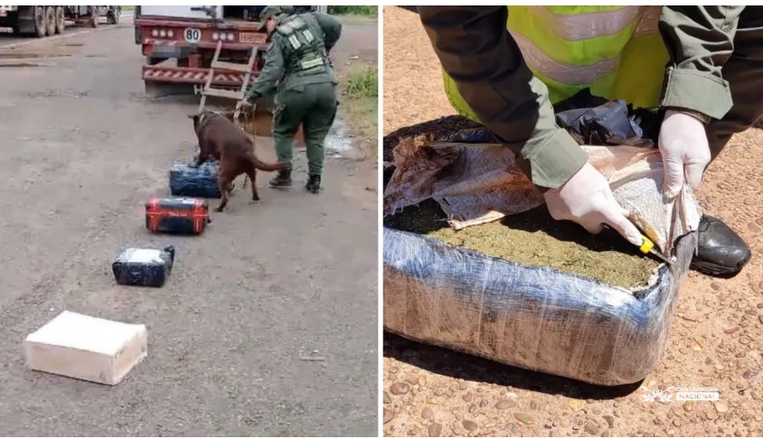 Corrientes: decomisan más de 9 kilos de droga oculta en encomiendas
