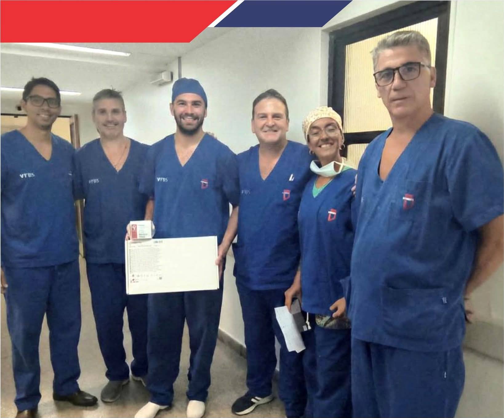 Corrientes: realizaron un innovador implante de válvula cardíaca