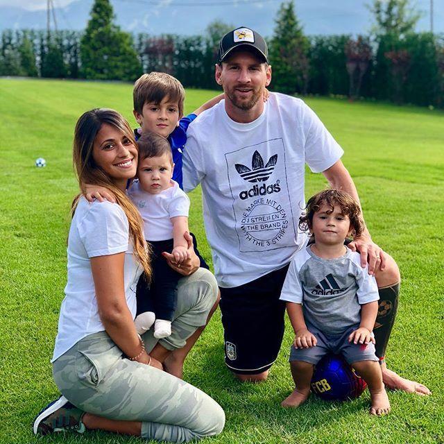 Antonela Roccuzzo mostró la felicidad de Mateo Messi al conseguir la figurita de su papá