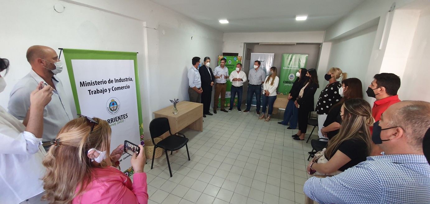 Inauguraron en Esquina una sede de Espacio Industria