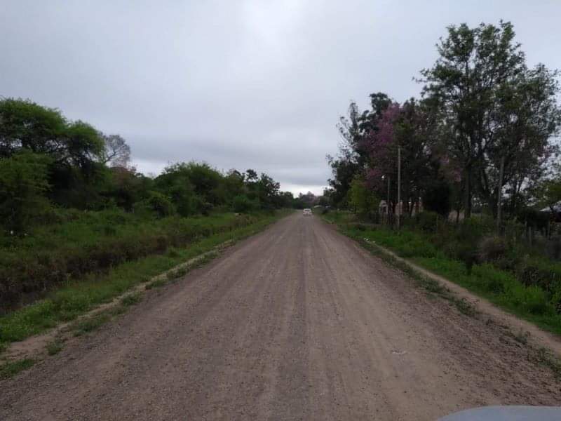 Finalizó la obra de enripiado en el paraje Guayquiraró
