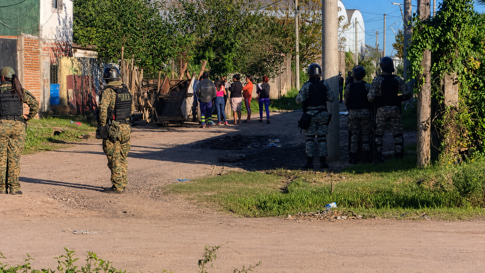 Violento episodio en Corrientes: vecinos redujeron a presuntos delincuentes en Pirayuí