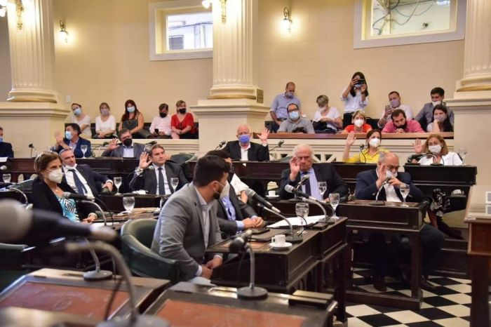 El Senado Provincial aprobó la ley del presupuesto para el año 2022