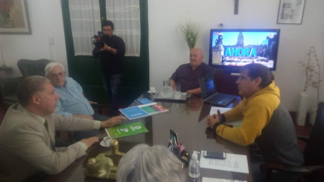Defensa Civil visitó la Municipalidad de Esquina