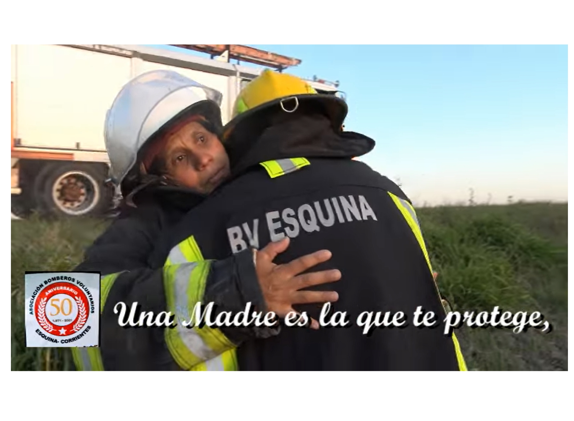 El emotivo saludo de los Bomberos Voluntarios de Esquina por el Día de la Madre
