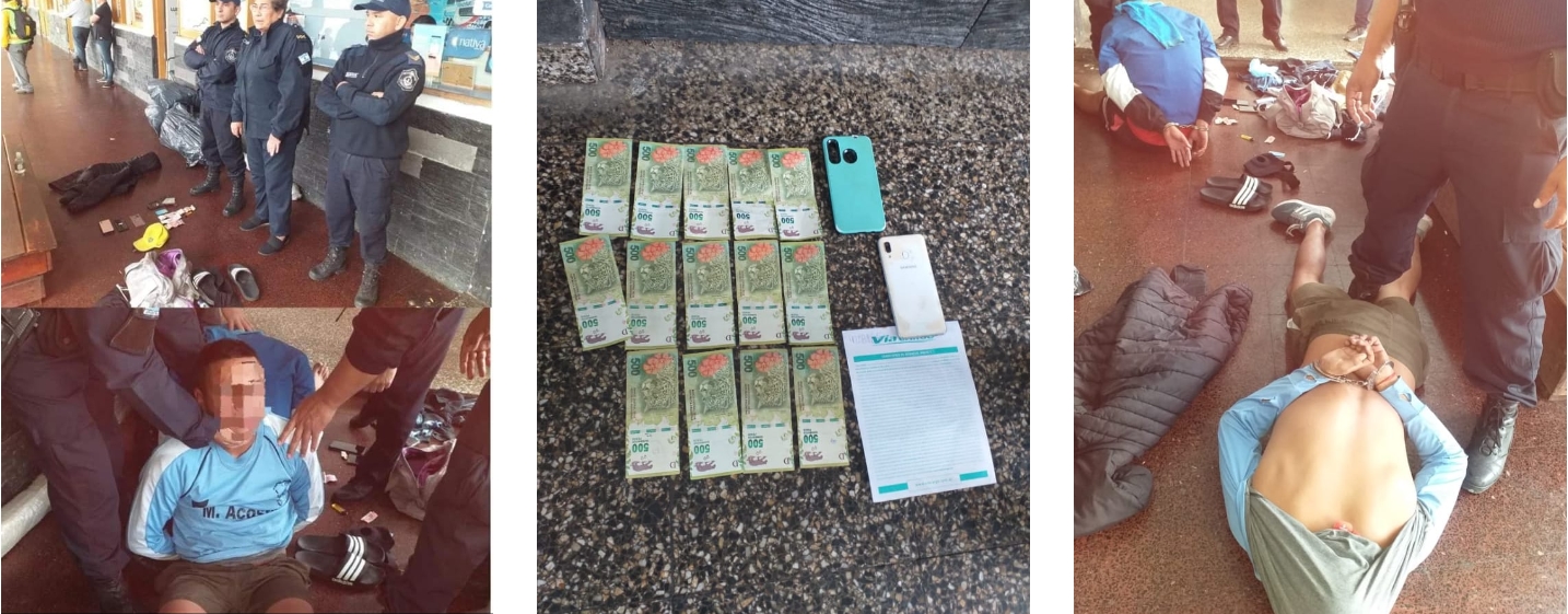 Esquina: robaron en un local céntrico a plena luz del día y terminaron detenidos