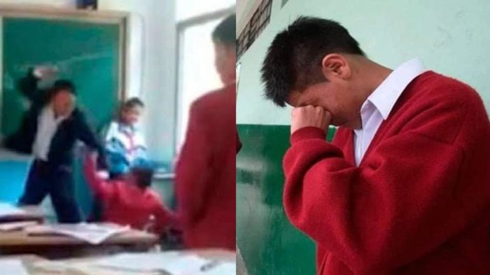 Un docente golpeó a un estudiante por hacerle bullying a otro alumno