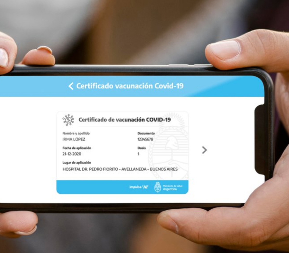 Cómo gestionar el certificado digital de vacunación