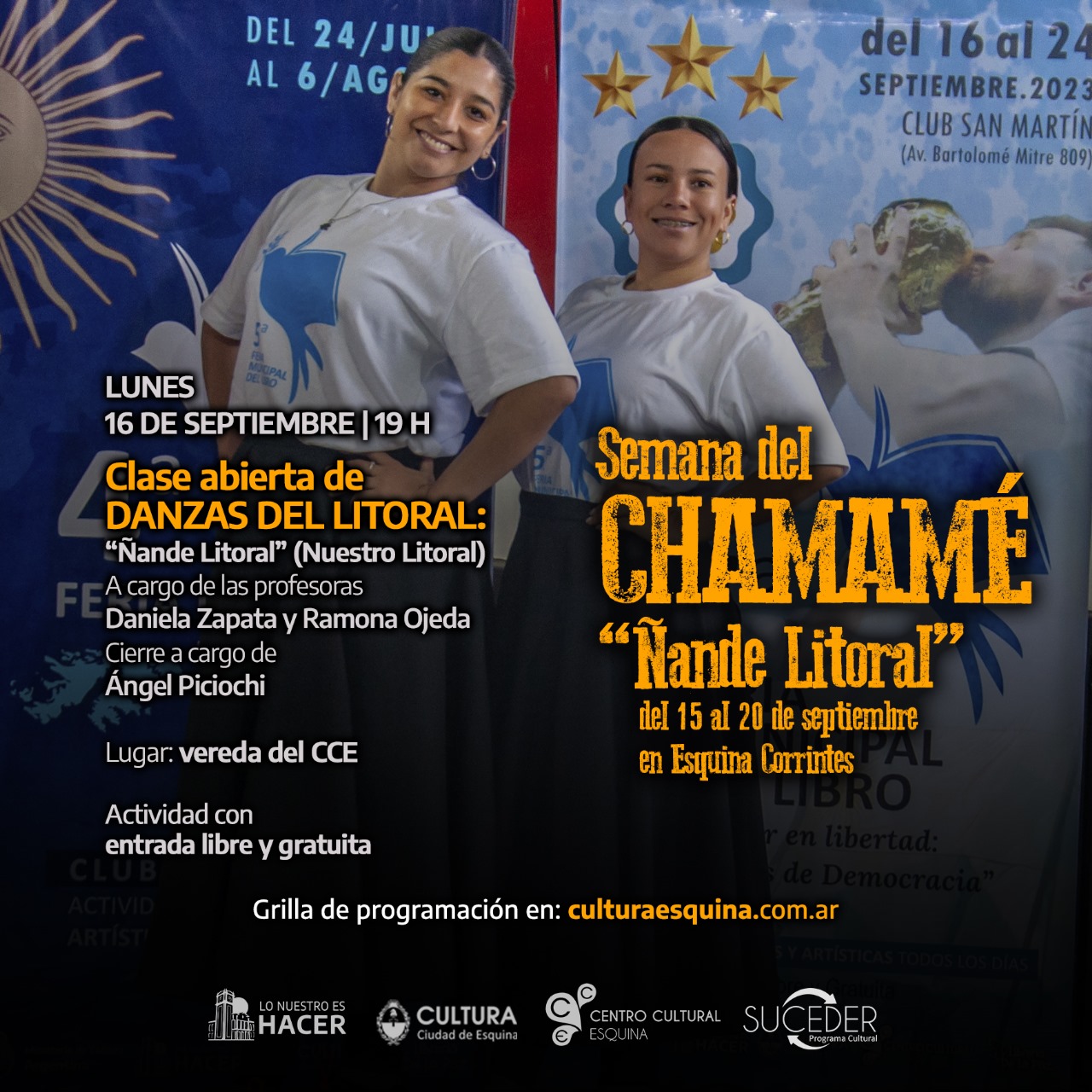 Semana del Chamamé: “ÑANDE LITORAL” de la ciudad de Esquina