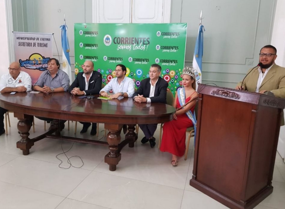 Presentaron la 33 Fiesta Nacional del Pacú en casa de Gobierno