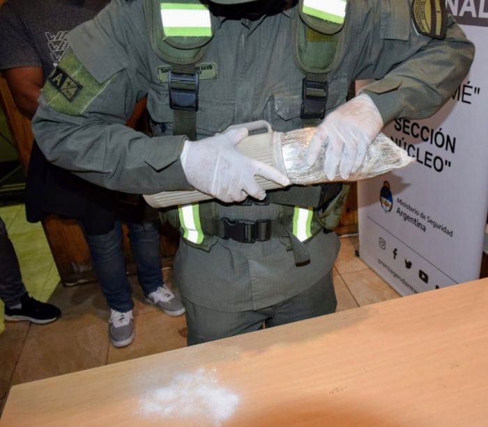 "Mate loco": fue detenido con marihuana dentro de un termo