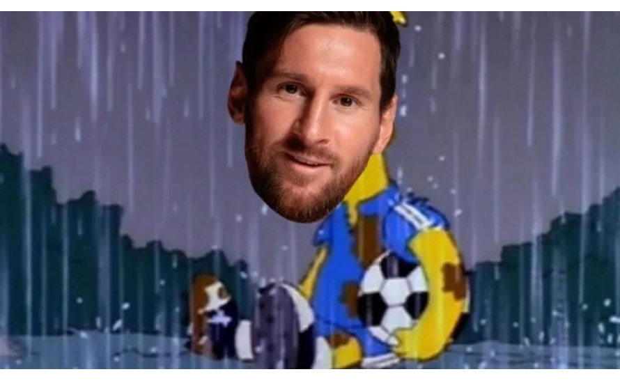 Los mejores memes del empate entre Argentina y Venezuela: el césped casi inundado fue el gran protagonista
