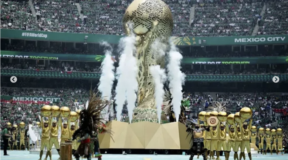 El Mundial 2026 se inauguró con una breve y colorida fiesta en el Estadio Azteca de México