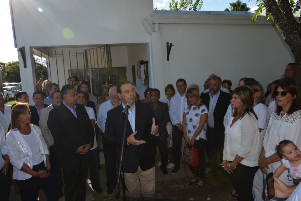 Valdés inauguró obras en Goya y anunció más inversión en salud
