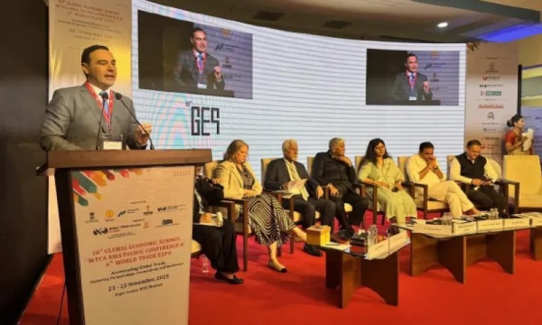 Valdés mostró en India el potencial estratégico y económico correntino