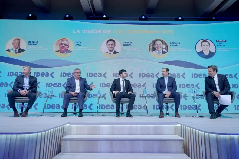 Estrategia y diálogo: el reclamo de Valdés a Nación ante empresarios