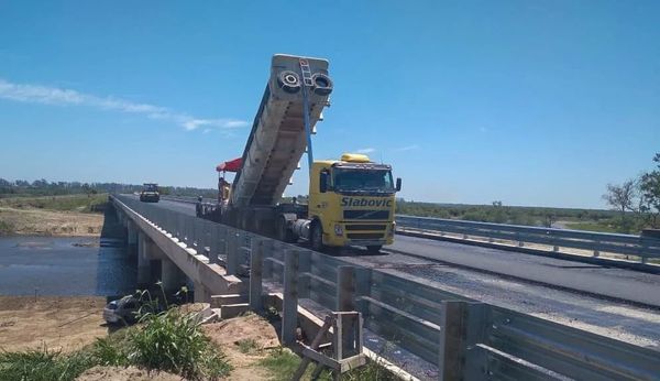 Vialidad Nacional terminó la construcción del nuevo puente que une Goya y Esquina
