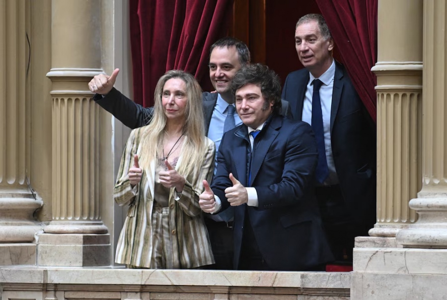 Con la presencia de Milei, juraron los nuevos diputados