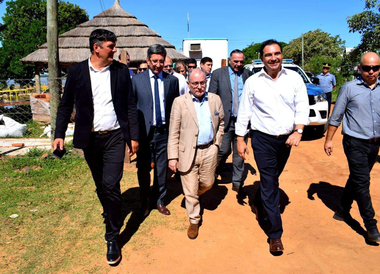 El gobernador Valdés ratificó reclamo sobre los límites en la Isla Apipé