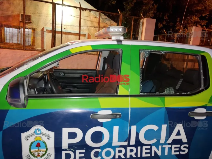 Corrientes: atacaron a la Policía intentando evitar la detención de un peligroso sujeto