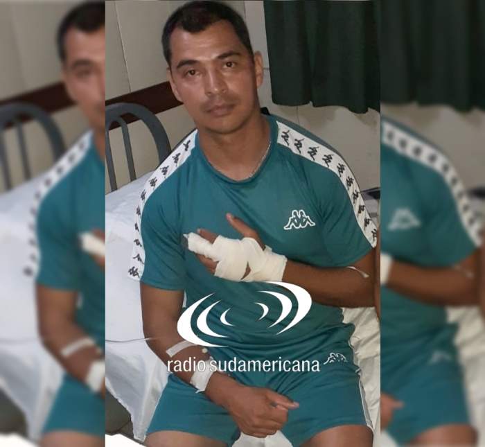 Enfrentamientos en cancha de Ferro: policía podría perder un dedo
