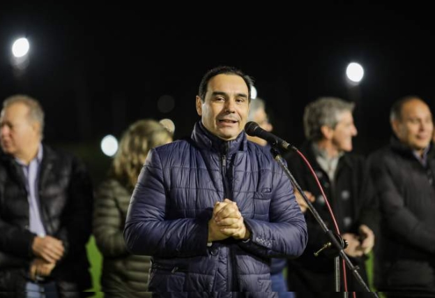 En Santo Tomé, Valdés inauguró infraestructura urbana y deportiva