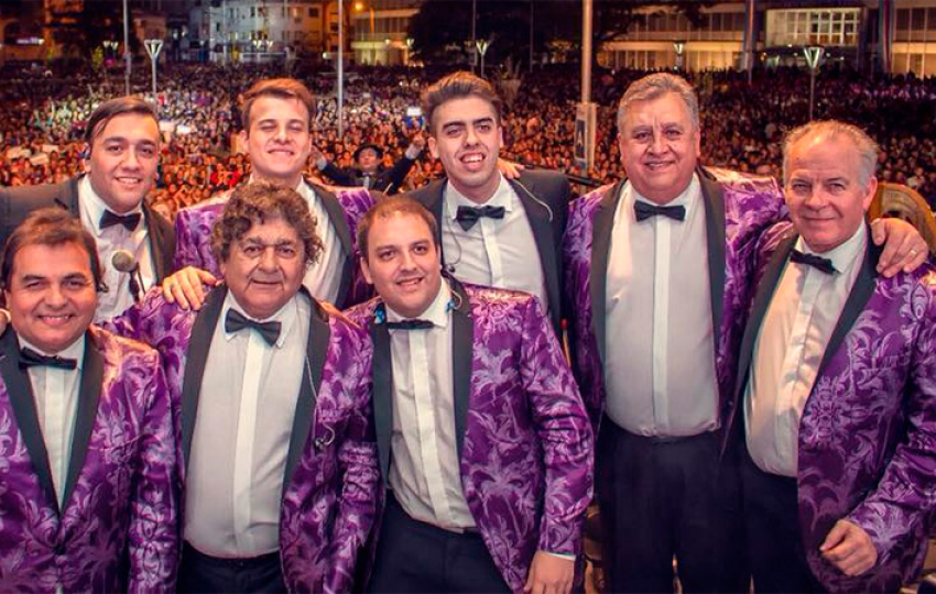 “Cada vez que vamos a Corrientes nos sentimos como en nuestra casa”, dijo el cantante de Los Palmeras