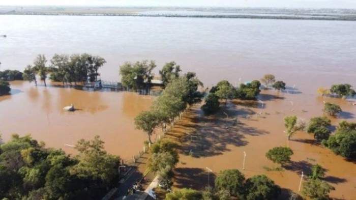 Confirmado: cortaron la ruta 94 por la creciente del río Uruguay