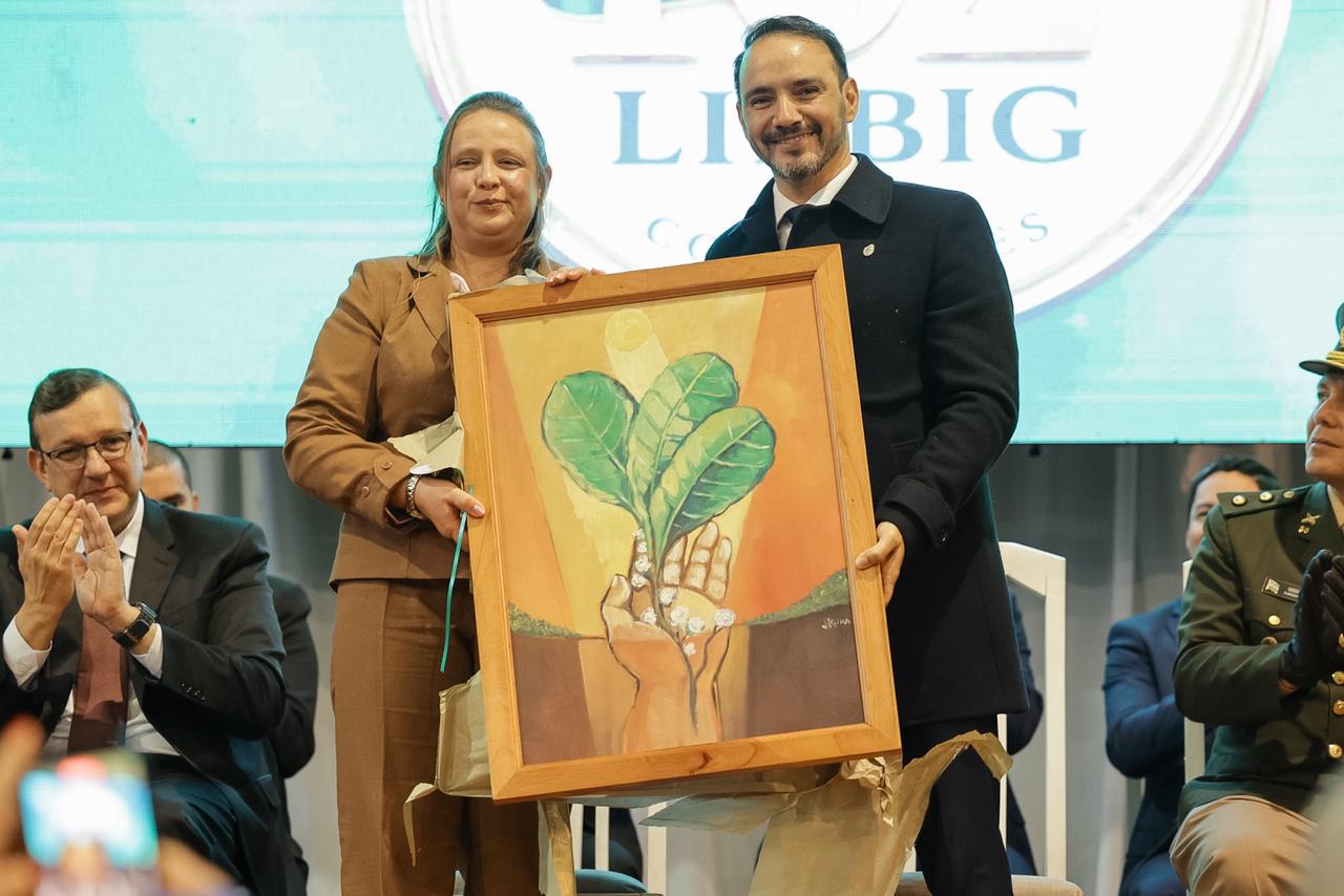 Juan Pablo Valdés anunció nuevas obras en Liebig durante los festejos por su 102° aniversario