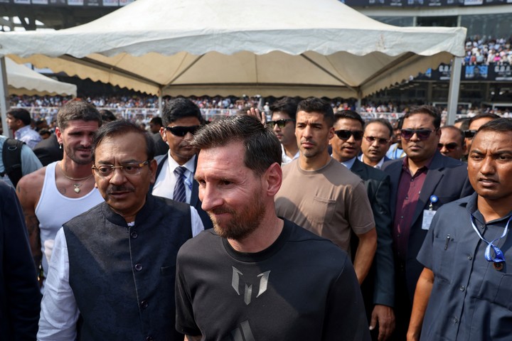 De la euforia al caos: la visita de Messi a la India terminó en disturbios