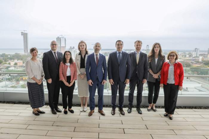 Valdés recibió a miembros de la Unión Europea y profundizó vínculos