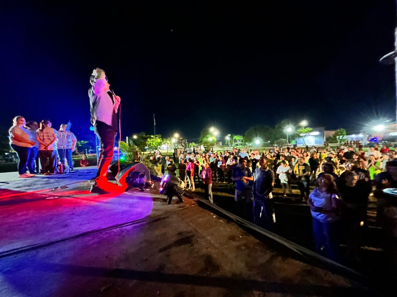 Comenzó la Fiesta de las Familias en la Plaza Héroes de Malvinas