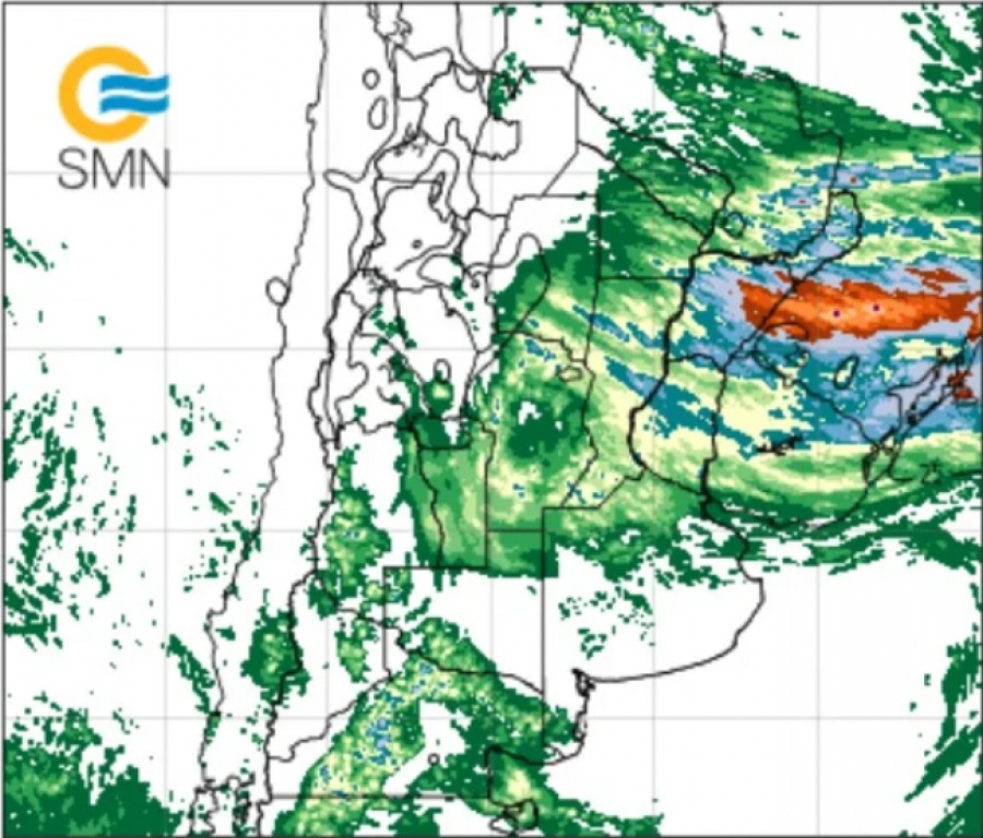Ciclón brasileño: descartan que afecte a Corrientes, pero anuncian tormentas