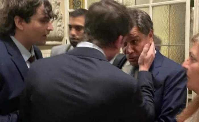 Manes dio detalles del violento cruce con Santiago Caputo en el Congreso