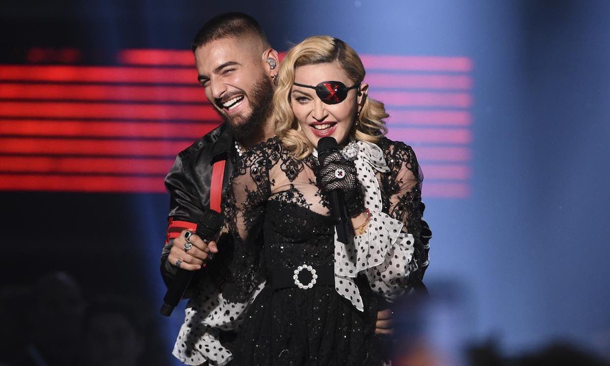 El show de Madonna y Maluma que costó USD 5 millones